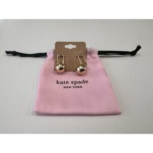 Kate Spade Dot Drop Huggies NWOT with Dust Bag